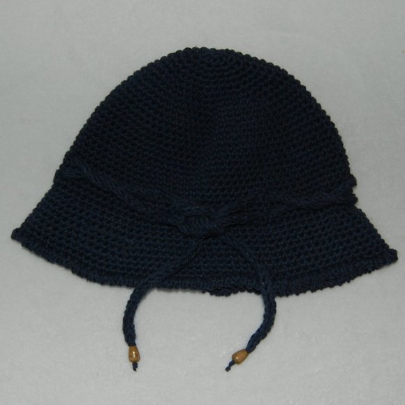 NEW Handmade Spring Sun Hat, Denim Blue main image 5